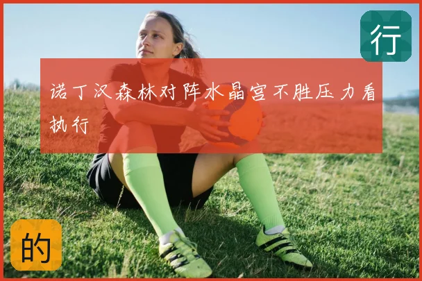 诺丁汉森林对阵水晶宫不胜压力看执行